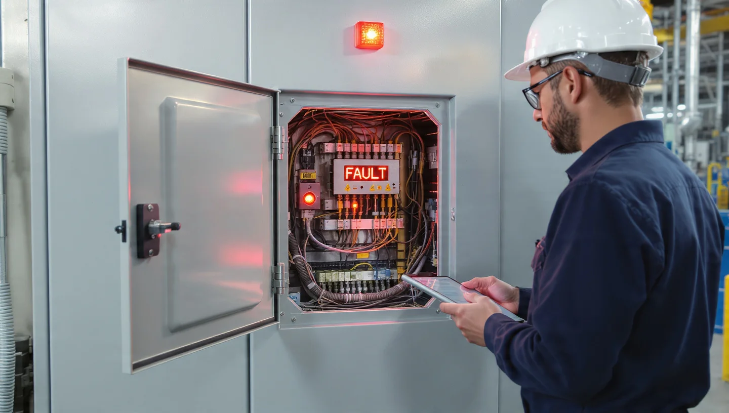 Tablero eléctrico con técnico3 CL4